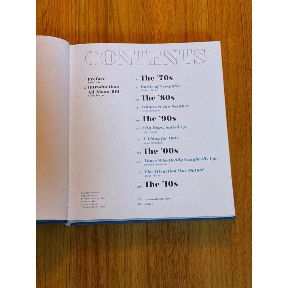 Bill Cunningham On the Street Five Decades of Iconic Photography Hardcover Book
